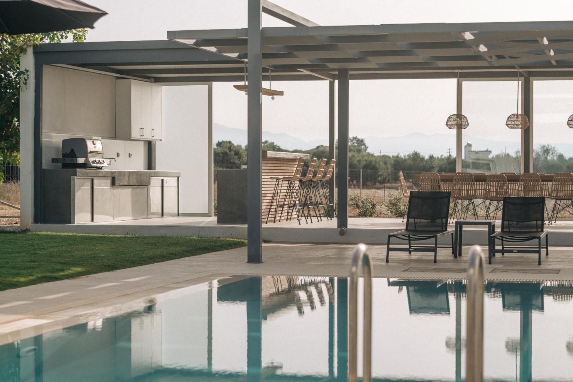 Helios A Modern Large Villa With Private Pool Set In A Quiet Location Σταυρός Εξωτερικό φωτογραφία